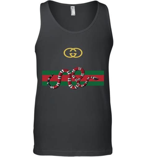 womens gucci tank top|gucci lace snake tank top.